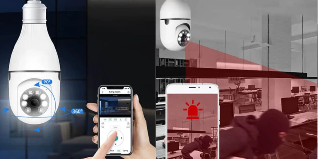Safe Cam 360 recording burglars through smartphone